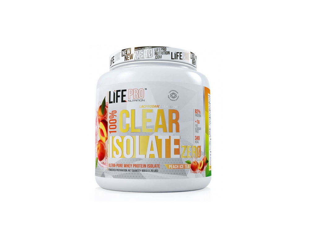 LIFE PRO CLEAR ISO ZERO - Peach Ice Tea 800g