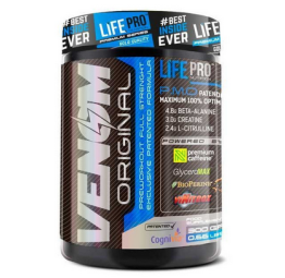 LIFE PRO VENOM PRE WORKOUT - Fruit Punch 300g