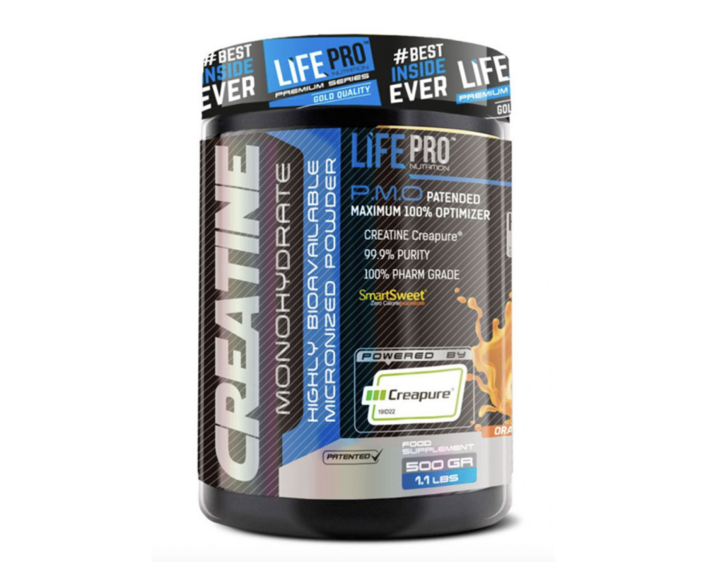 LIFE PRO CREATINA CREAPURE - Naranja 500g