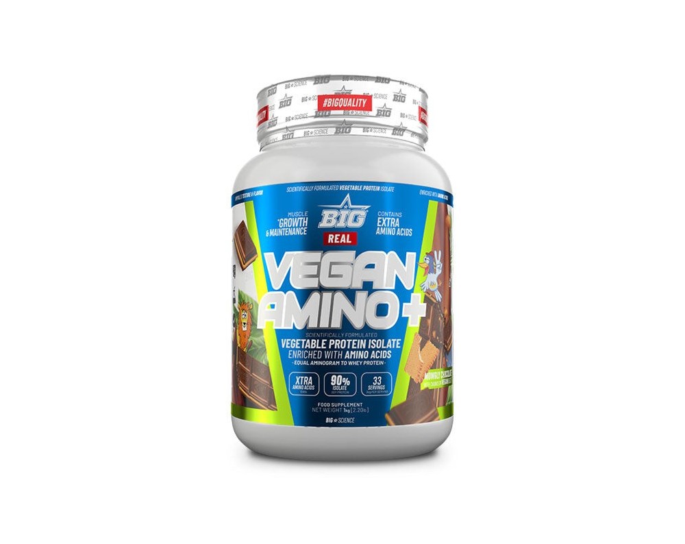 REAL VEGAN AMINO+ Mowgly Dark Choc