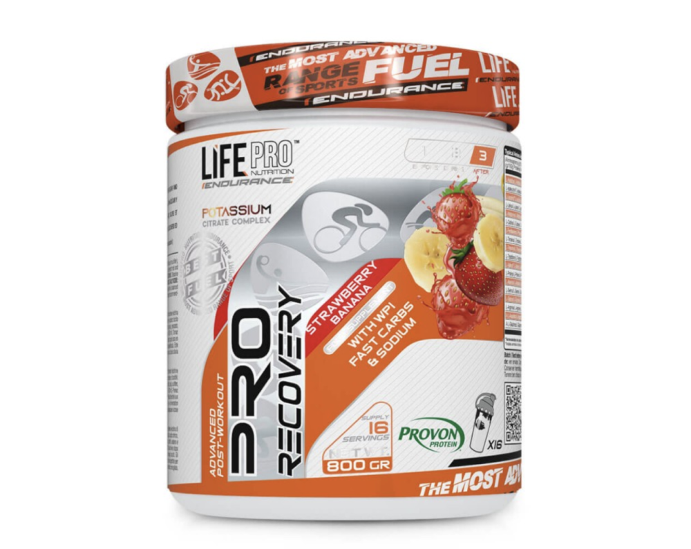 LIFE PRO RECOVERY PRO - Strawberry Banana 800g