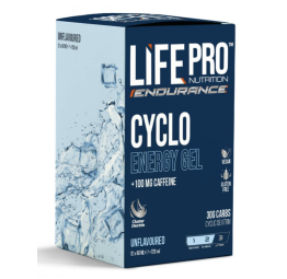 LIFE PRO CYCLO ENERGY GEL CAFFEINE - Neutra 12X60ml