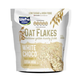 LIFE PRO OATS FLAKES - White Choco 800g