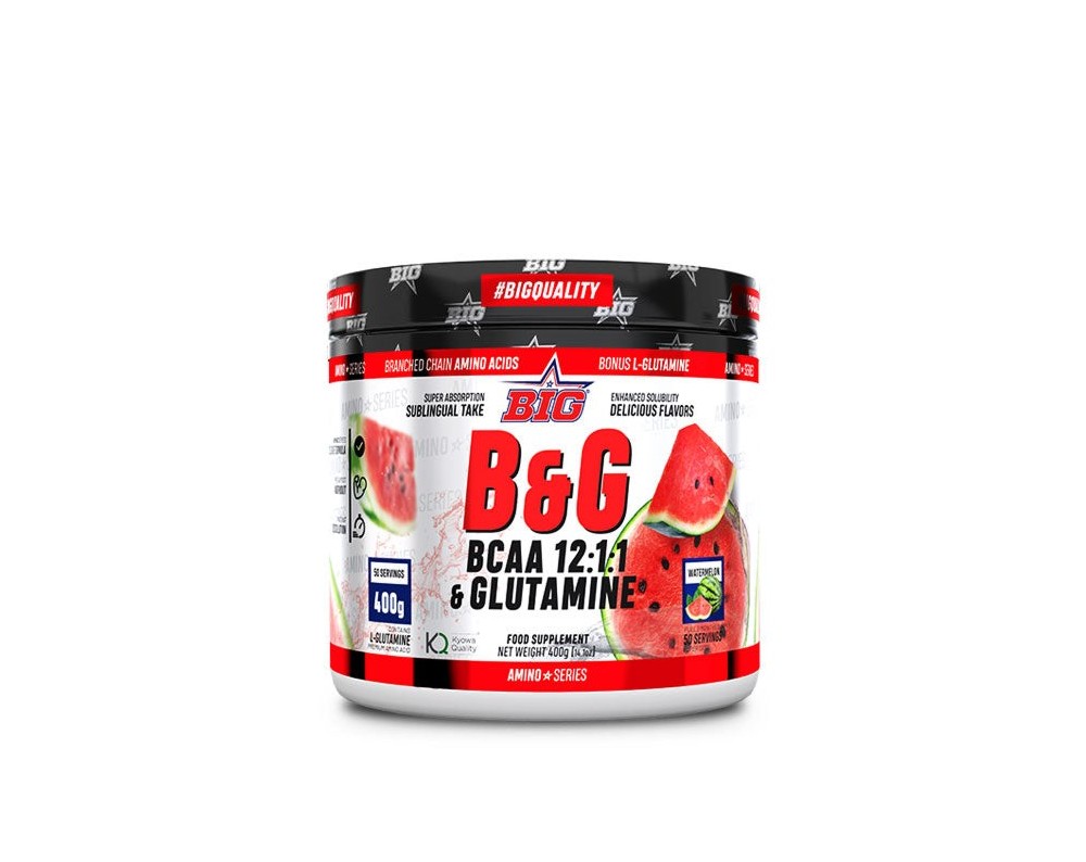 B&G® - BCAAS 12:1:1 con glutamina  Watermelon
