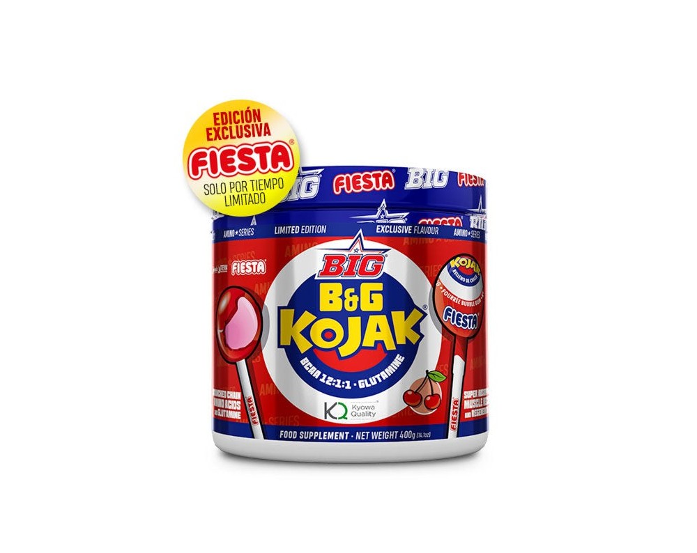 B&G® - BCAAS 12:1:1 con glutamina  Kojak