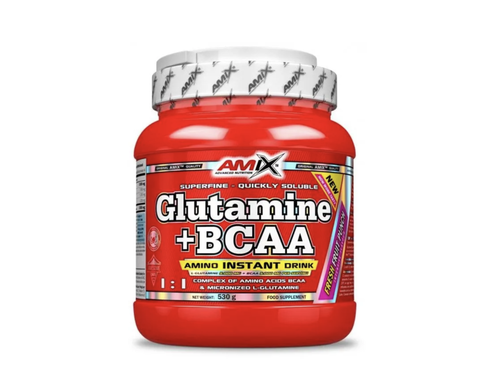 AMIX GLUTAMINA + BCAA  - Natural