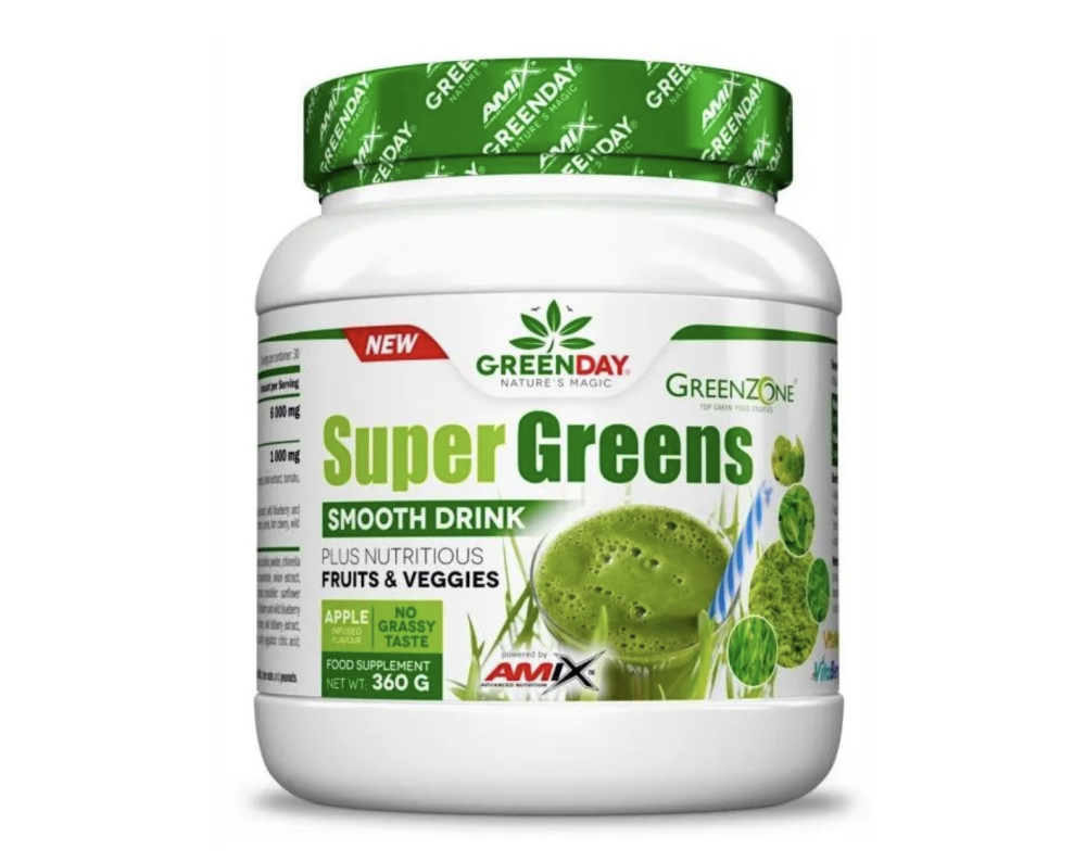 AMIX SUPER GREENS SMOOTH DRINK 360g