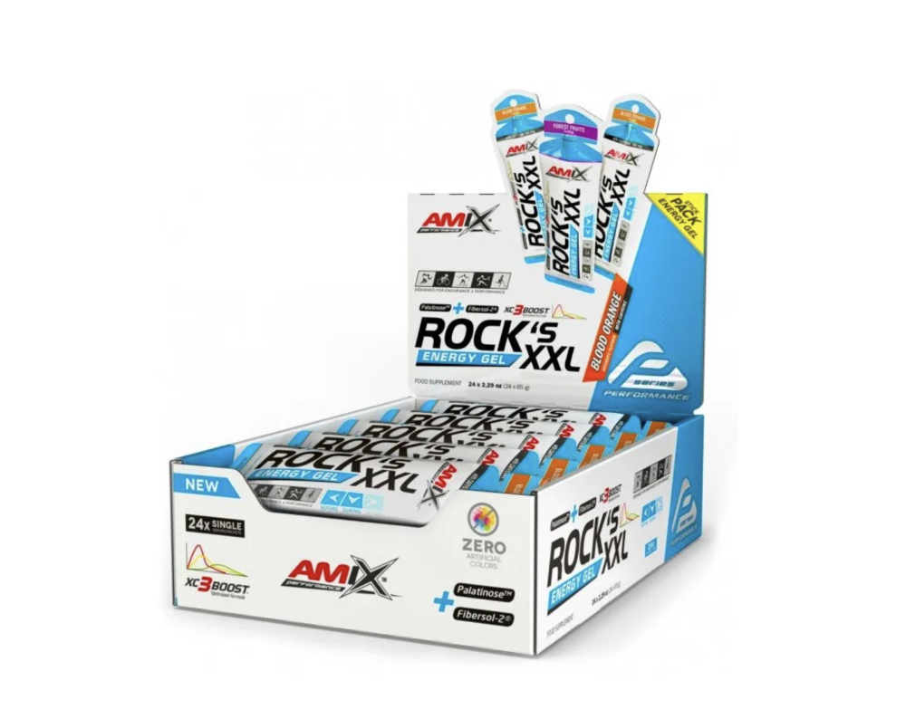 AMIX ENERGY GEL ROCK´S  XXL - Limon