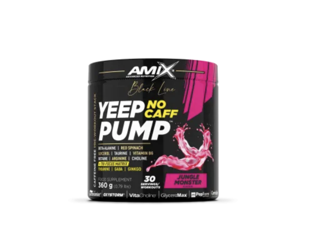 AMIX PRE ENTRENO YEEP JUMP NO CAFF - JUNGLE MONSTER 345g