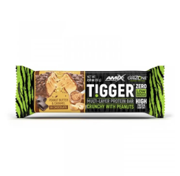 AMIX TIGGER PROTEIN ZERO BAR - Chocolate y Caramelo 60g