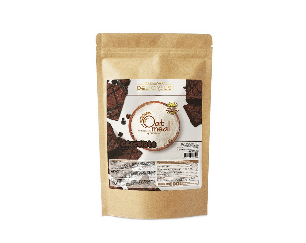 IO.GENIX HARINA DE AVENA - Chocolate 1Kg