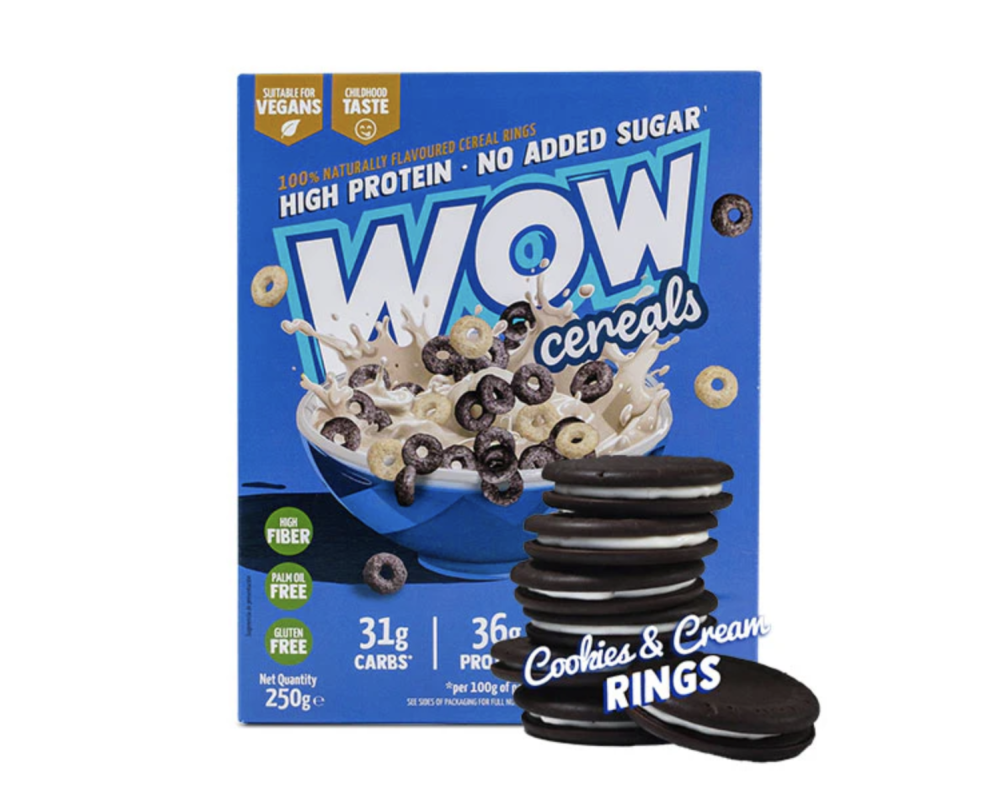 WOW CEREALS Cookies and Cream