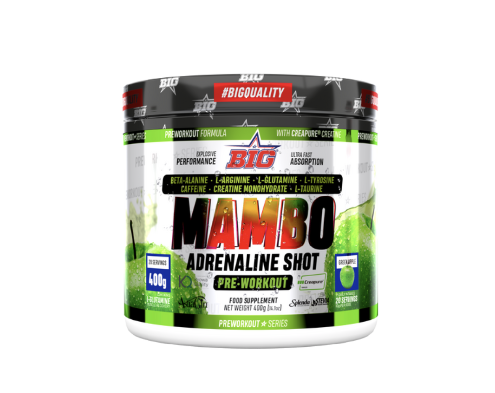 BIG MAMBO® - Pre-entreno Green Apple 400g