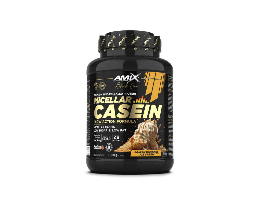 AMIX BLACK MICELLAR CASEIN - CARAMELO SALADO 1KG