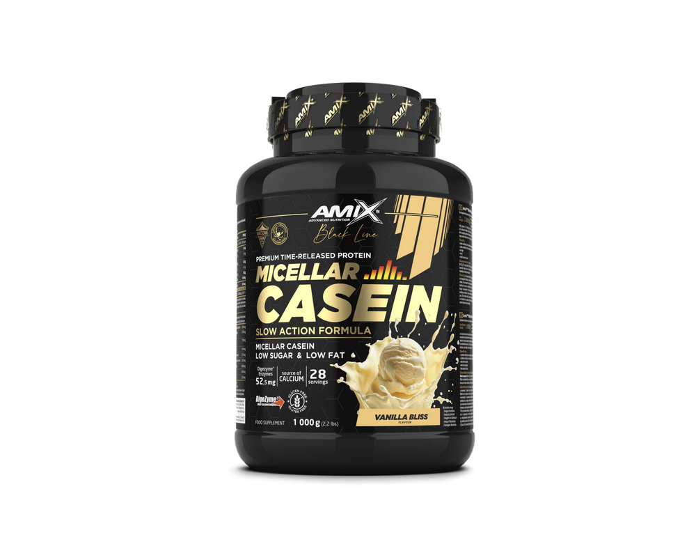 AMIX BLACK MICELLAR CASEIN - VAINILLA 1KG
