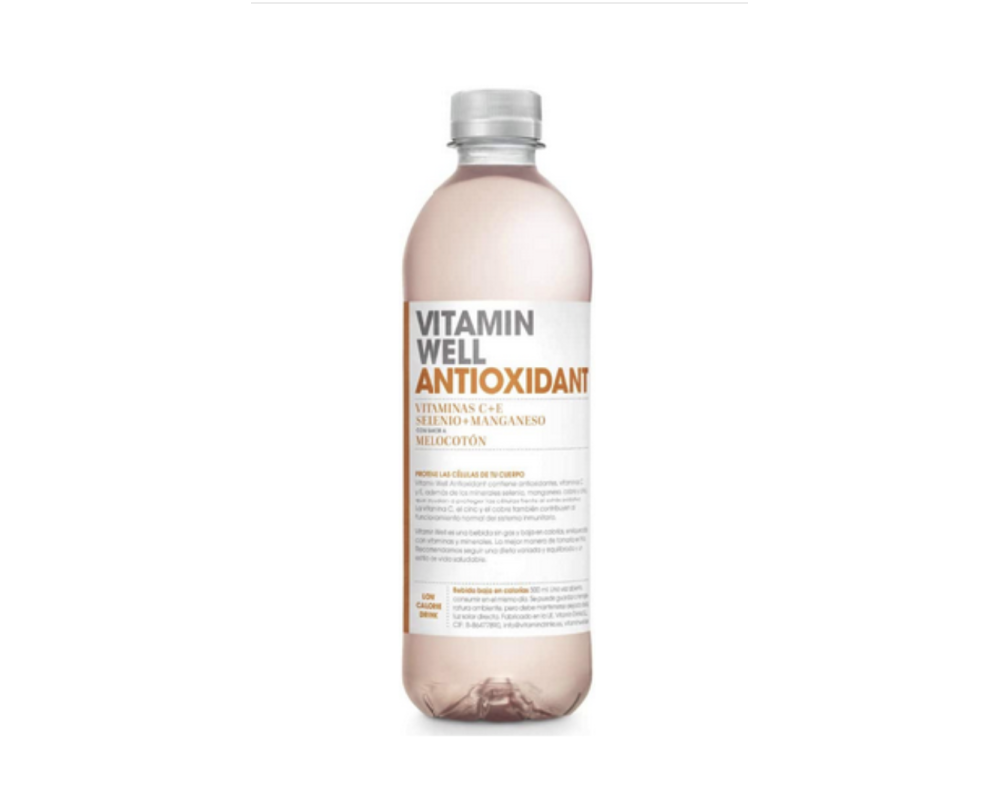VITAMIN WELLS ANTIOX - MELOCOTON 500ml