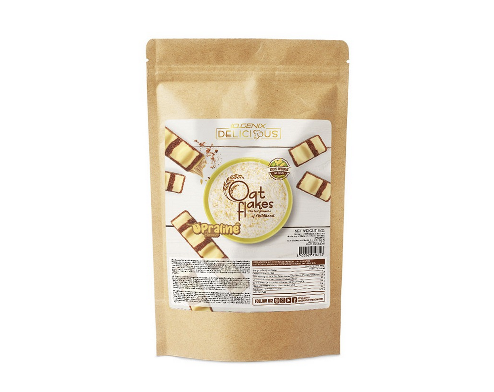 IO.GENIX COPOS DE AVENA - Praline 1Kg