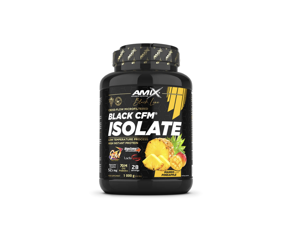 AMIX BLACK CFM PROTEIN - Mango y Piña