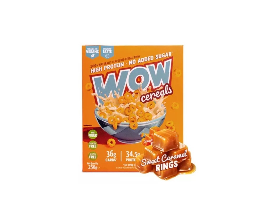 WOW CEREALS Caramel