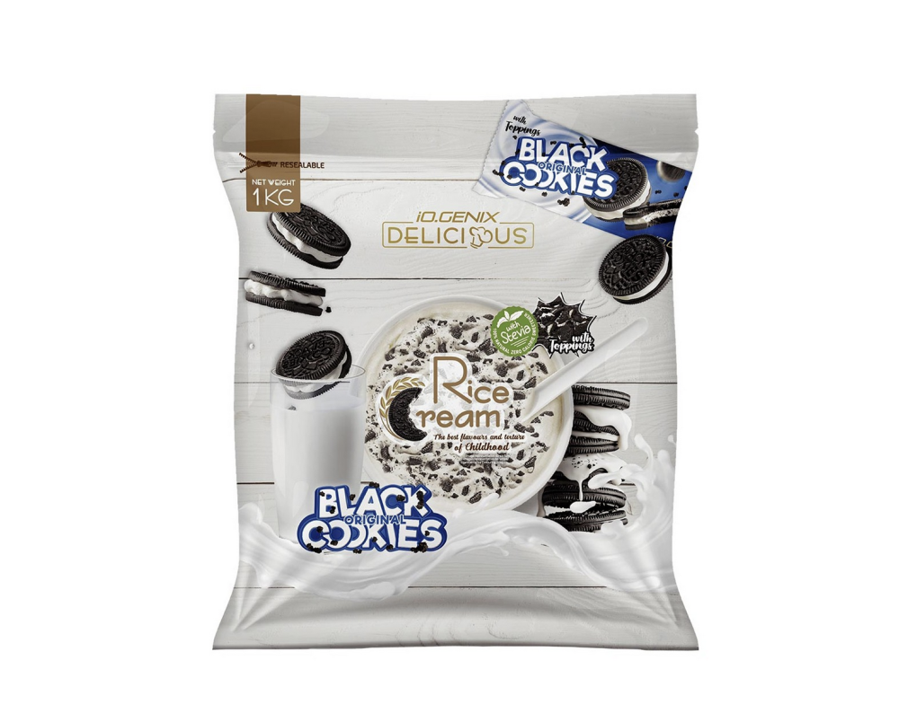 IO.GENIX CREMA DE ARROZ - Black Cookies 1Kg
