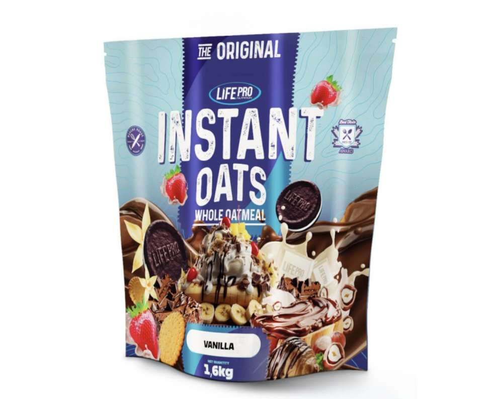 LIFE PRO INSTANT OATS PREMIUM - Strawberry Cheescake 1,6 Kg