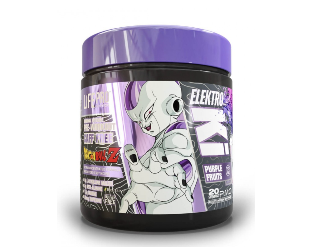 LIFE PRO ELEKTRO DRAGON BALL Z FREE CAFF - PURPLE FRUITS 400g