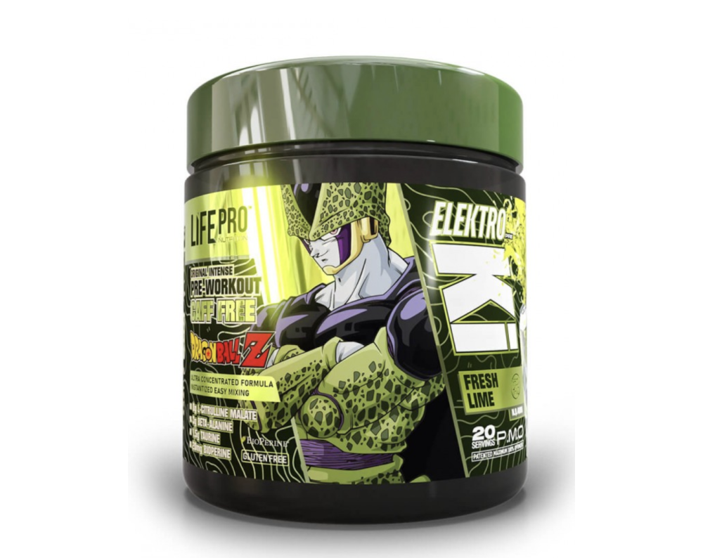 LIFE PRO ELEKTRO DRAGON BALL Z FREE CAFF -FRESH LIME 400g