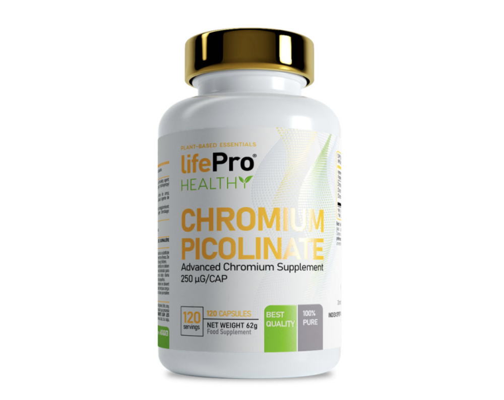 LIFE PRO CROMO DE PICOLINATO 120 Vcaps