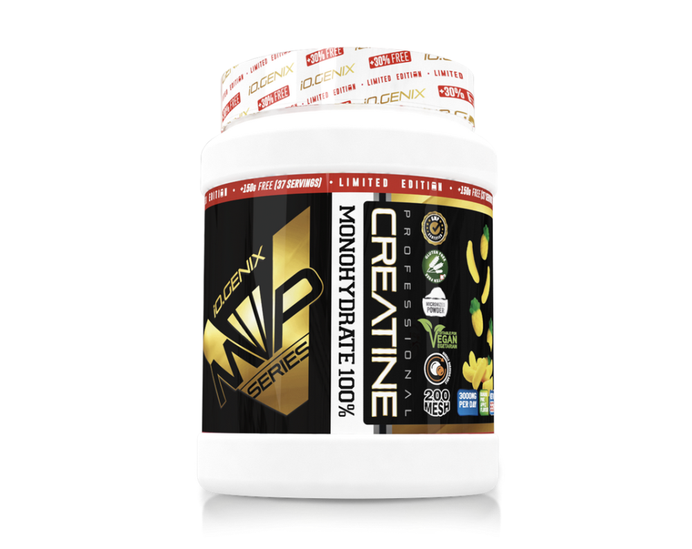 IO.GENIX CREATINE MICRONIZED - Banana y Piña 650g