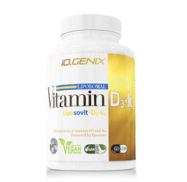 IOGENIX VIT D3 + K2 LIPOSOMAL 60 Caps