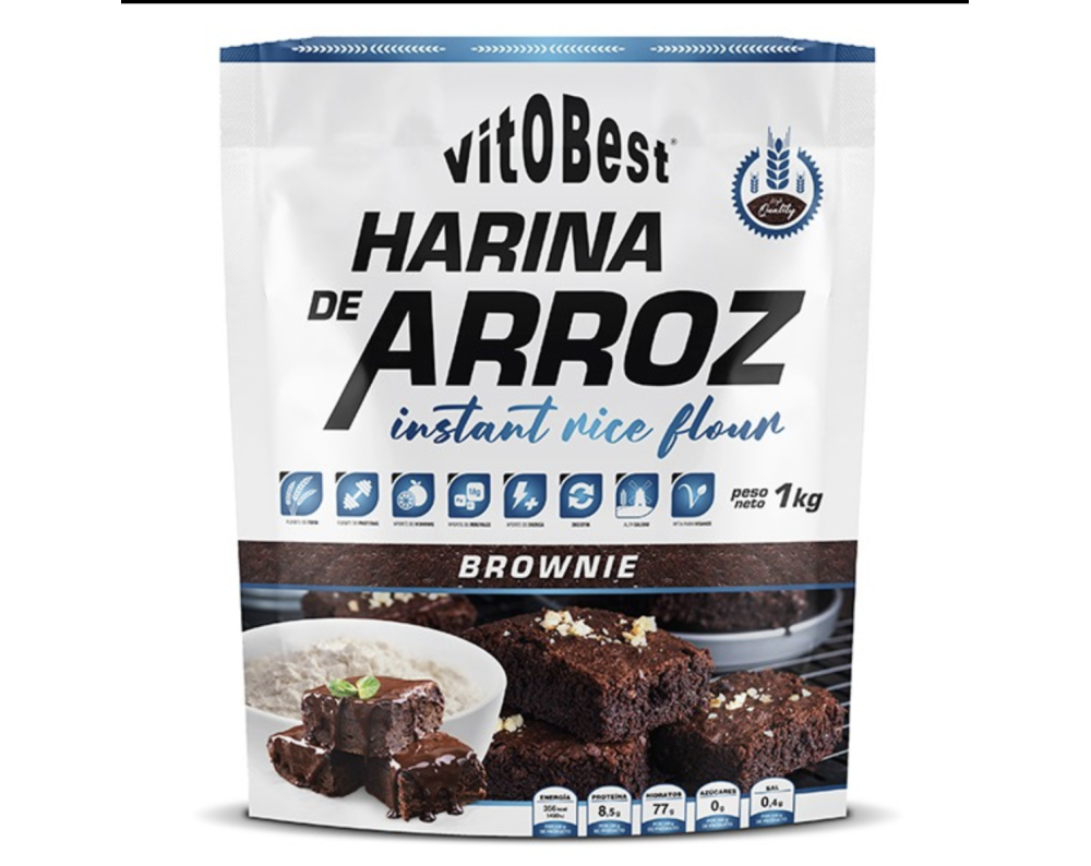 VITOBEST HARINA DE ARROZ - BROWNIE