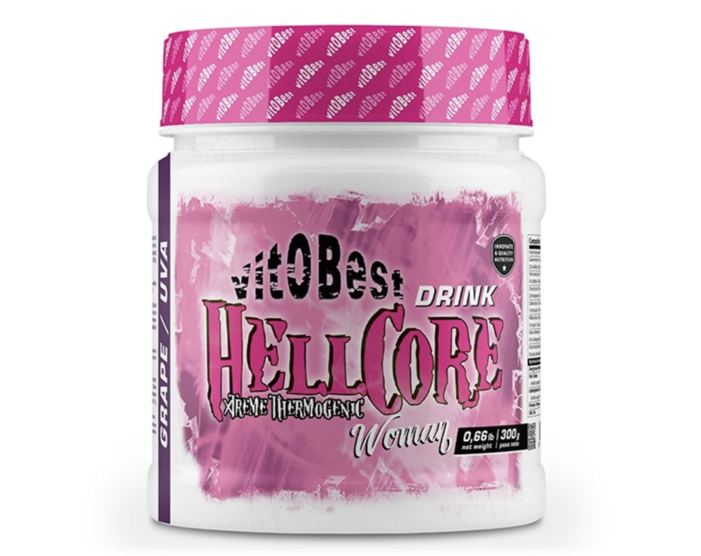 VITOBEST HELLCORE WOMAN DRINK - MANDARINA 300g