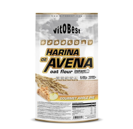 VITOBEST HARINA DE AVENA - TARTA DE MANZANA