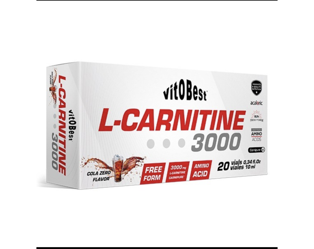 VITOBEST L-CARNITINE 3000 - COLA 20 viales