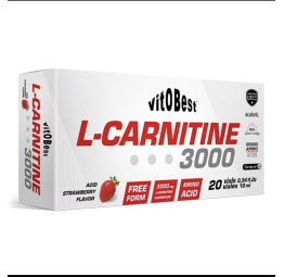 VITOBEST L-CARNITINE 3000 - FRESA 20 viales