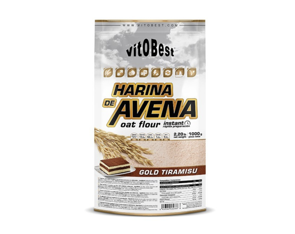 VITOBEST HARINA DE AVENA - TIRAMISU