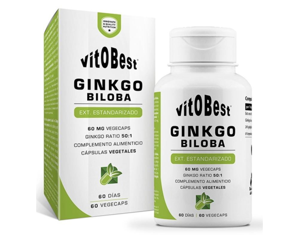 VITOBEST GINKGO BILOBA 60 vcaps
