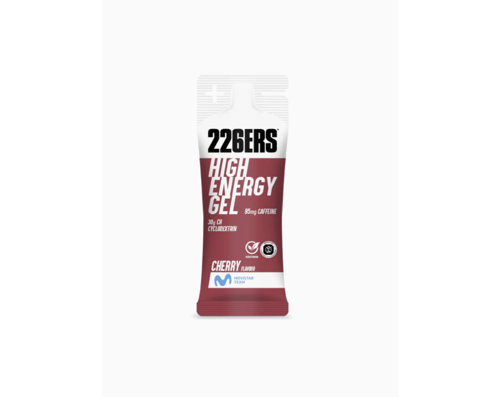 226ERS HIGH ENERGY GEL 45g CHERRY 95mg CAFFEINE