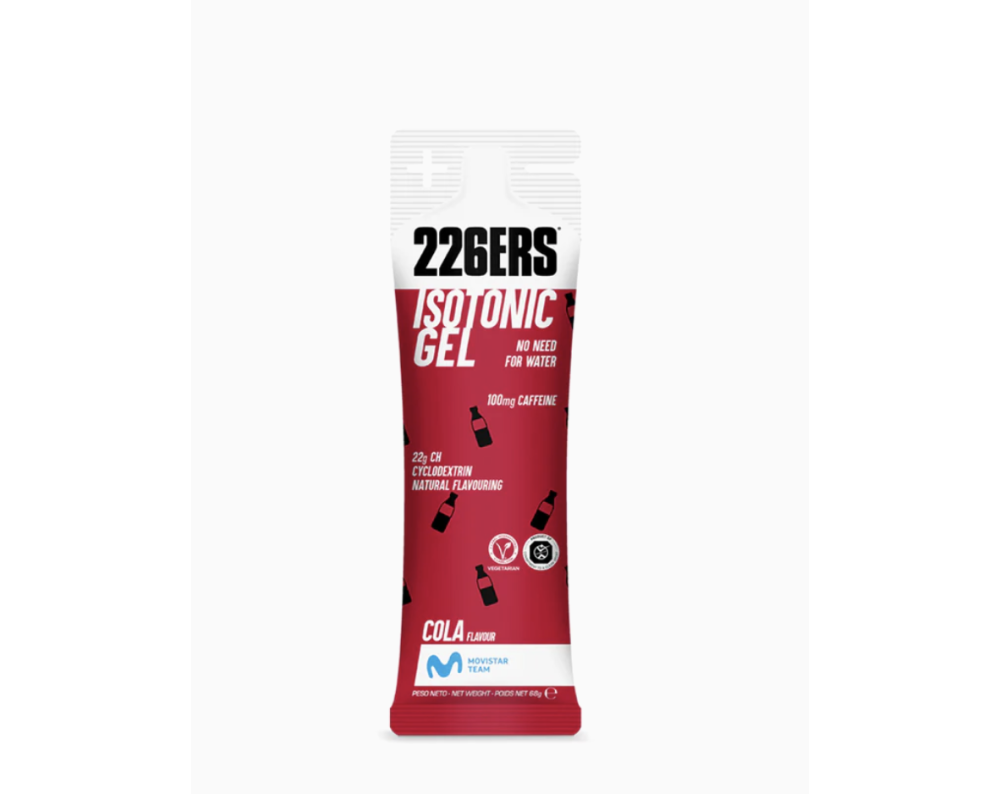 226ERS ISOTONIC GEL 68g CAFFEINE 100mg COLA