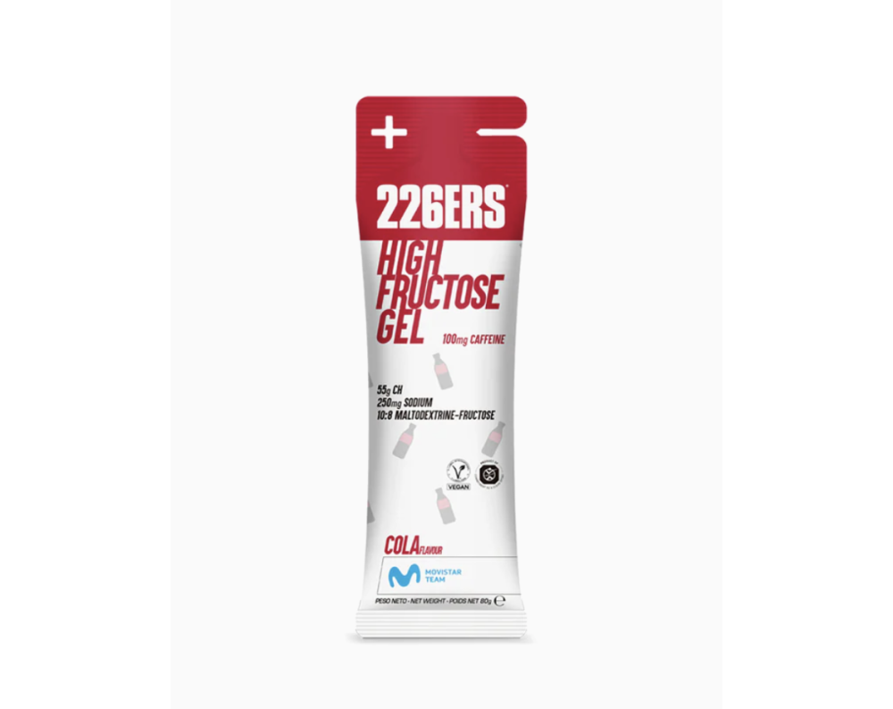 226ERS HIGH FRUCTOSE GEL 80g CAFFEINE 100mg COLA