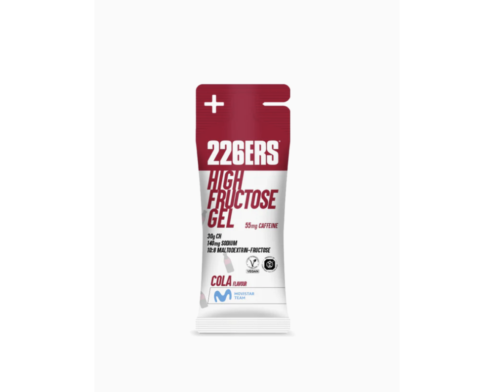 226ERS HIGH FRUCTOSE GEL 44g COLA 55mg CAFFEINE