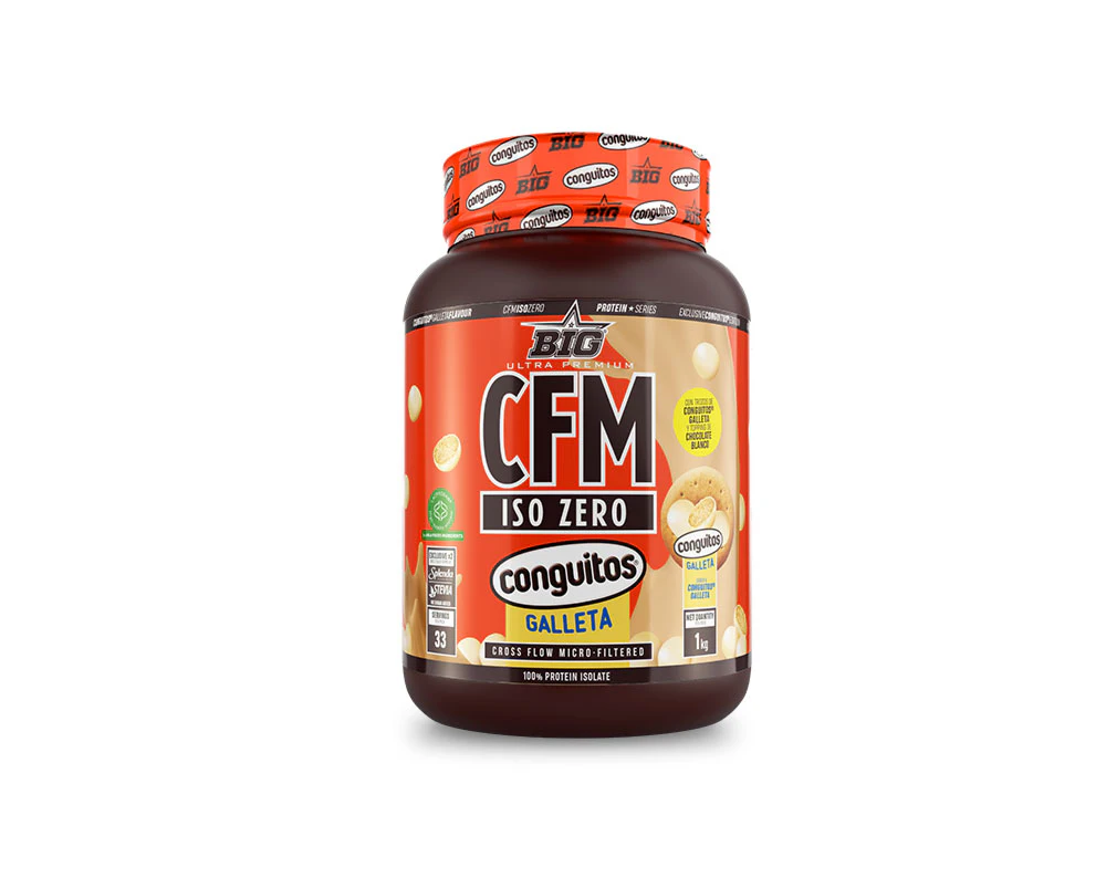 BIG CFM ISO ZERO - Galleta de Conguitos White