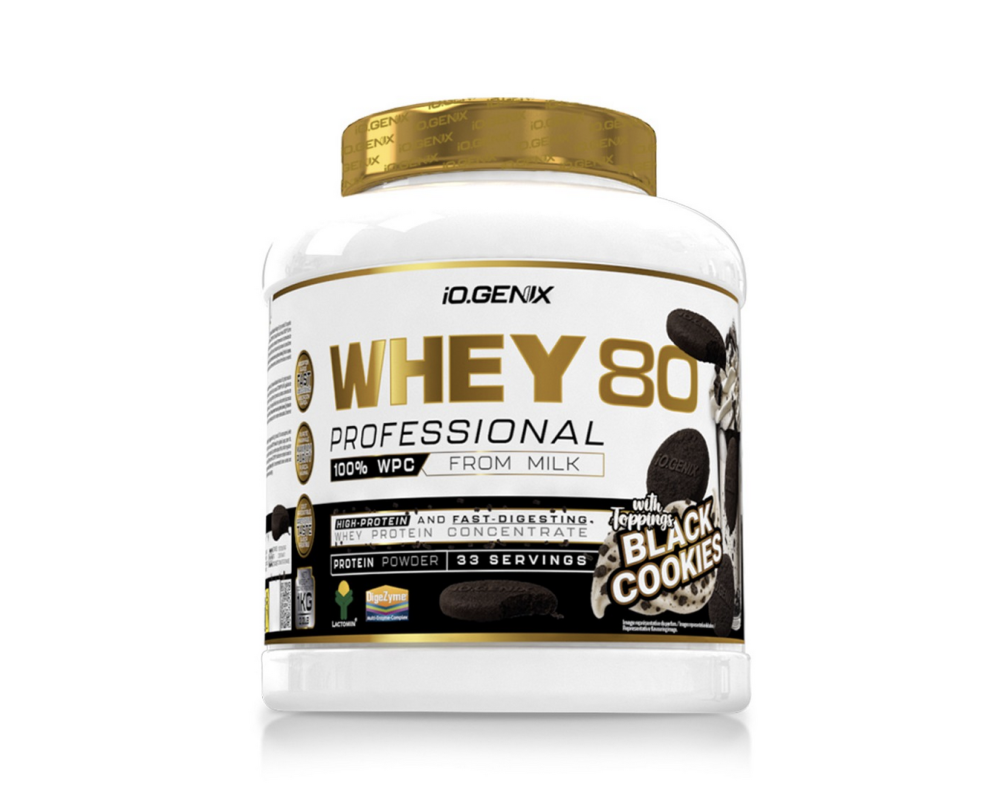 IO.GENIX WHEY 80 PROFESSIONAL - Black Cookies