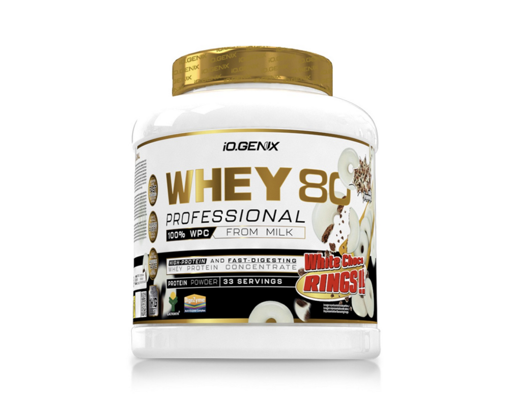 IO.GENIX WHEY 80 PROFESSIONAL - White Choco Rings