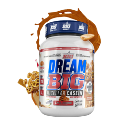 BIG DREAMS CASEIN – Peanut Butter & Salted Caramel