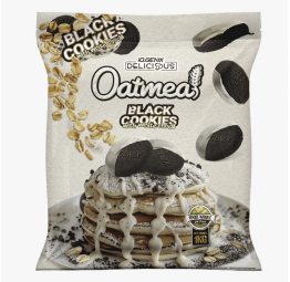 IO.GENIX HARINA DE AVENA - Black Cookies 1Kg