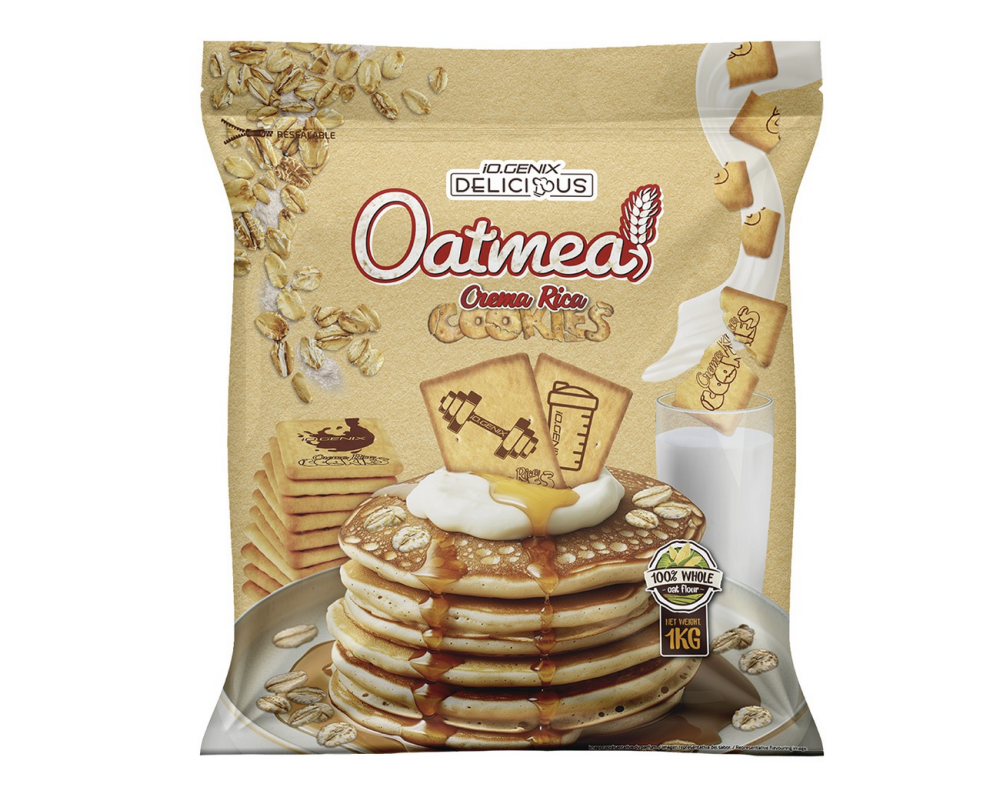 IO.GENIX HARINA DE AVENA - Crema Rica 1Kg