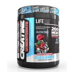 LIFE PRO CREATINA MONOHIDRATO 200 MESH - FRESA ACIDA 500g