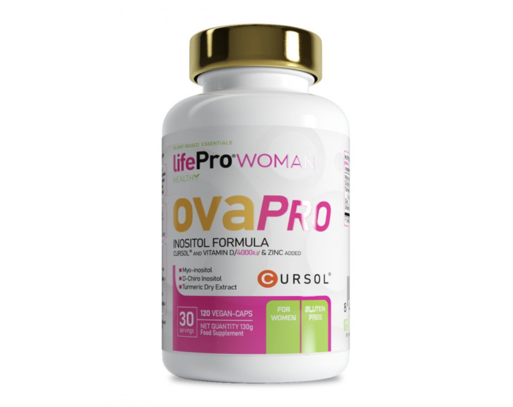 LIFE PRO OVAPRO MYO INOSITOL 120 vcaps