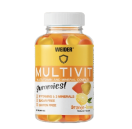 WEIDER GUMMIES 80 GOMINOLAS MULTIVITAMÍNICO